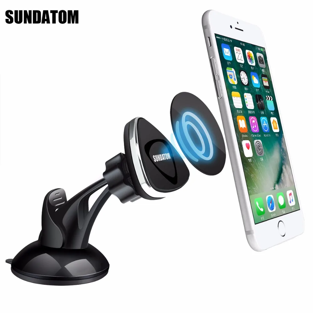 Kopen Universele Magnetische Mount Auto Dashboard Stand Gsm houder Sticky Auto Kit Magneet Voor iPhone 7 Samsung 8 Plus Smartphone