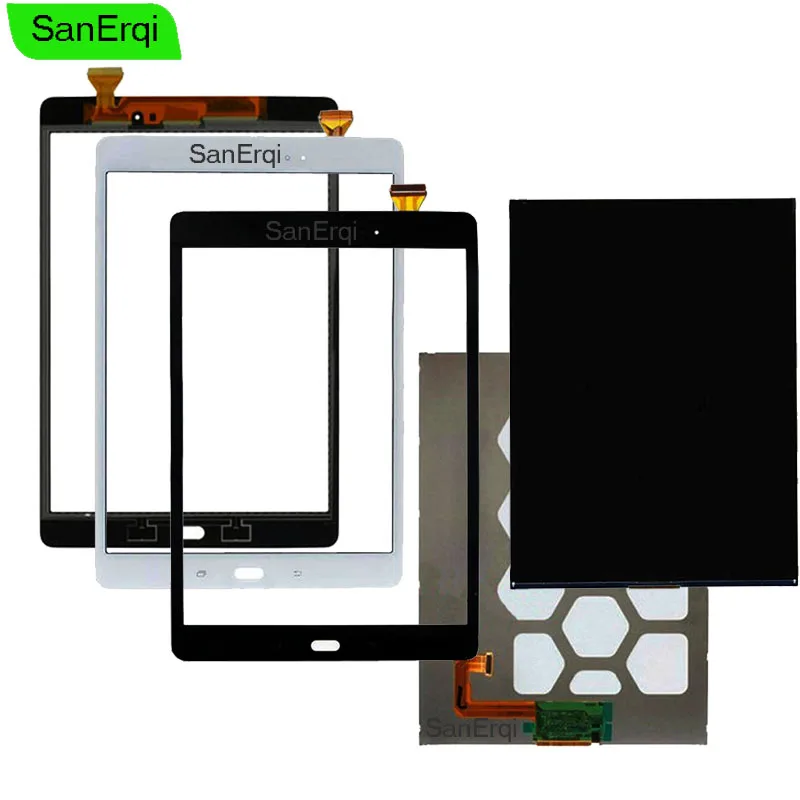 

SanErqi For Samsung Galaxy Tab A 9.7 SM-T550 T550 T551 T555 Touch Screen Sensor Digitizer Sensor + LCD Display Screen