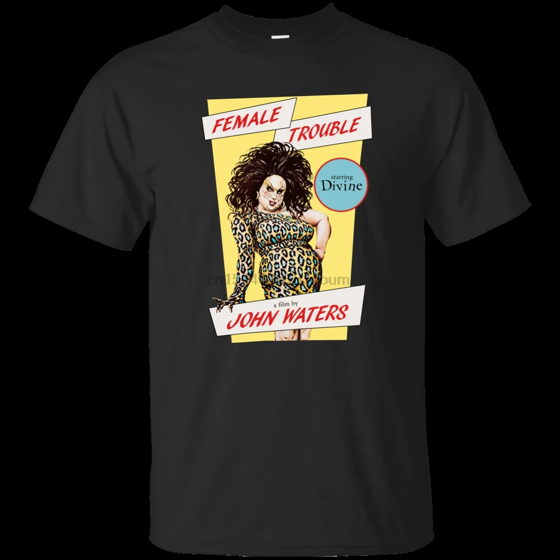 Женская футболка с надписью Trouble Divine John Waters LGBT Drag queen крутая Повседневная Мужская