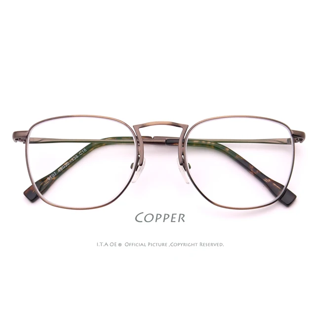 Full Rim Style Alloy Men Myopia Reading Optical Eyewear Box - AliExpress
