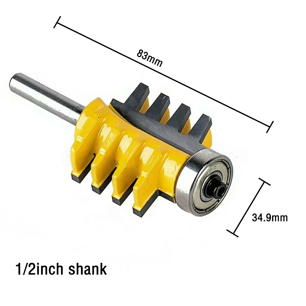 1/4 дюйма/1/2 дюйма хвостовиком Rail Реверсивный шипа клей маршрутизатор немного конуса шип по дереву измельчители Механические инструменты