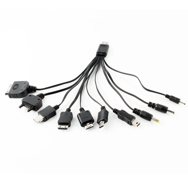 Universal 10 in 1 USB Charger Cable Charging Cord For Samsung