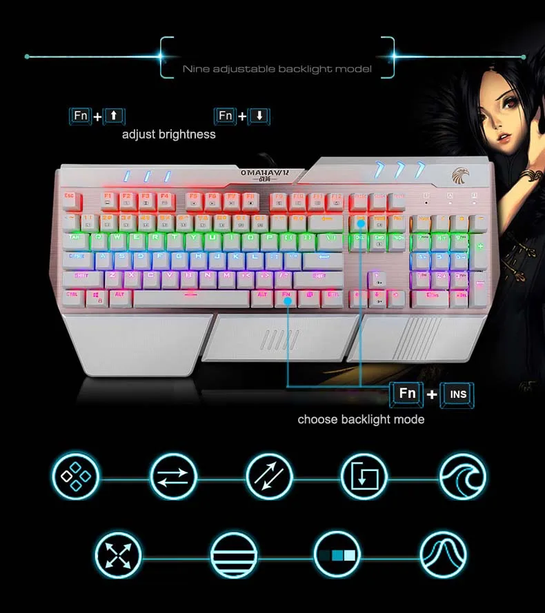 gaming mechanical keyboard