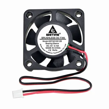 

1 Piece Gdstime 4010S 40mmx40mmx10mm 5V 2.0-2Pin 0.14A 4cm Small DC Brushless Cooling Fan 40x40x10mm