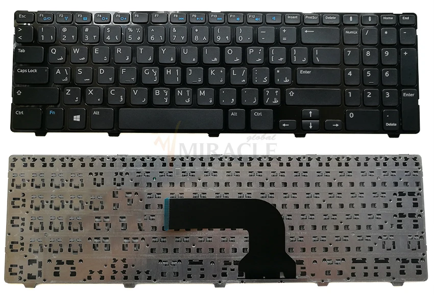 

News keyboard for DELL VOSTRO 2521 V2521 15-3521 N5521 N3521 ARABIC/CZECH/JAPANESE/LATIN SPANISH/RUSSIAN/SPANISH/UK/US layout