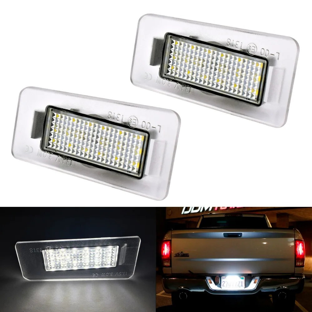 

1 Pair Car Exterior Lamp For Hyundai i30 CW Kombi Elantra Coupe LED Number License Plate Light Plate Lanp Car Rear Trunk Lamp