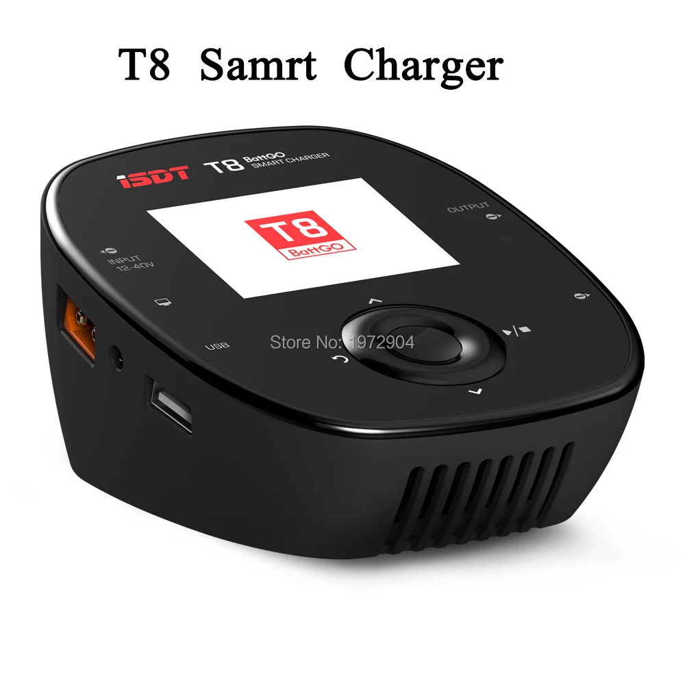 

Original ISDT T8 BattGoSmart Battery Balance Charger 1000W 30A For 1-8S Lipo Battery Charging for RC Toy VS D2 SC-620