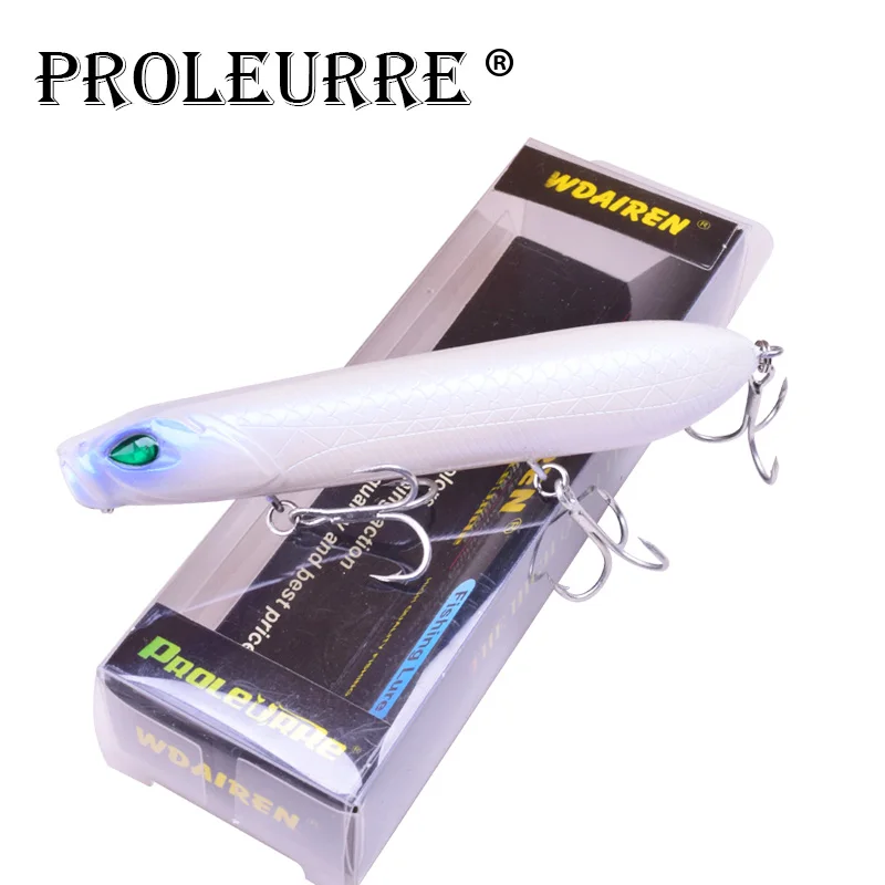 Proleurre caja Topwater Pesca 10 cm 18g lápiz Popper Pesca Artificial profesional Wobblers para la Pesca Proleurre caja Topwater Pesca 10 cm 18g lápiz Popper Pesca Artificial profesional Wobblers para la Pesca