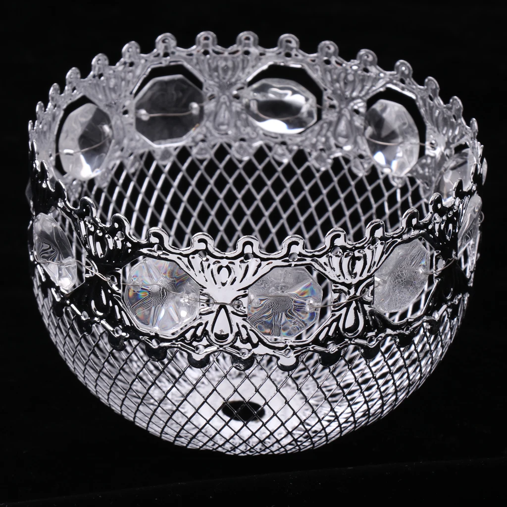2pcs/lot Industrial Modern Chandelier Shade Lamp Ceiling Light Cage Pendant Lamp Cage Lamp Silver Color