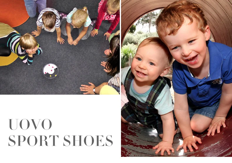 Детская обувь для мальчиков и девочек, мягкая школьная обувь для бега, 2018 UOVO, Весенняя детская обувь, спортивная обувь, размер #27-37