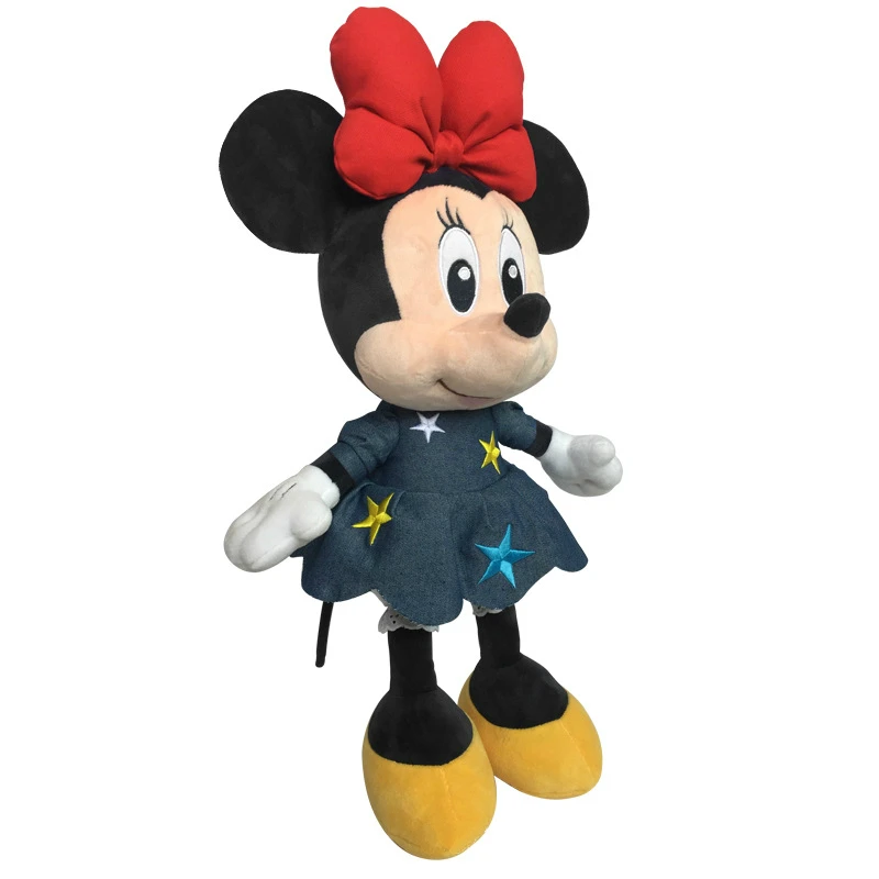 Оригинальные Плюшевые куклы Disney Mickey Mouse Minnie мягкие плюшевые игрушки для детей