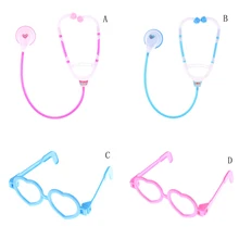 Доктор играть стетоскоп игрушки для детей роль медицинский пластиковый набор детские развивающие ролевые классический подарок 11*4,5 см