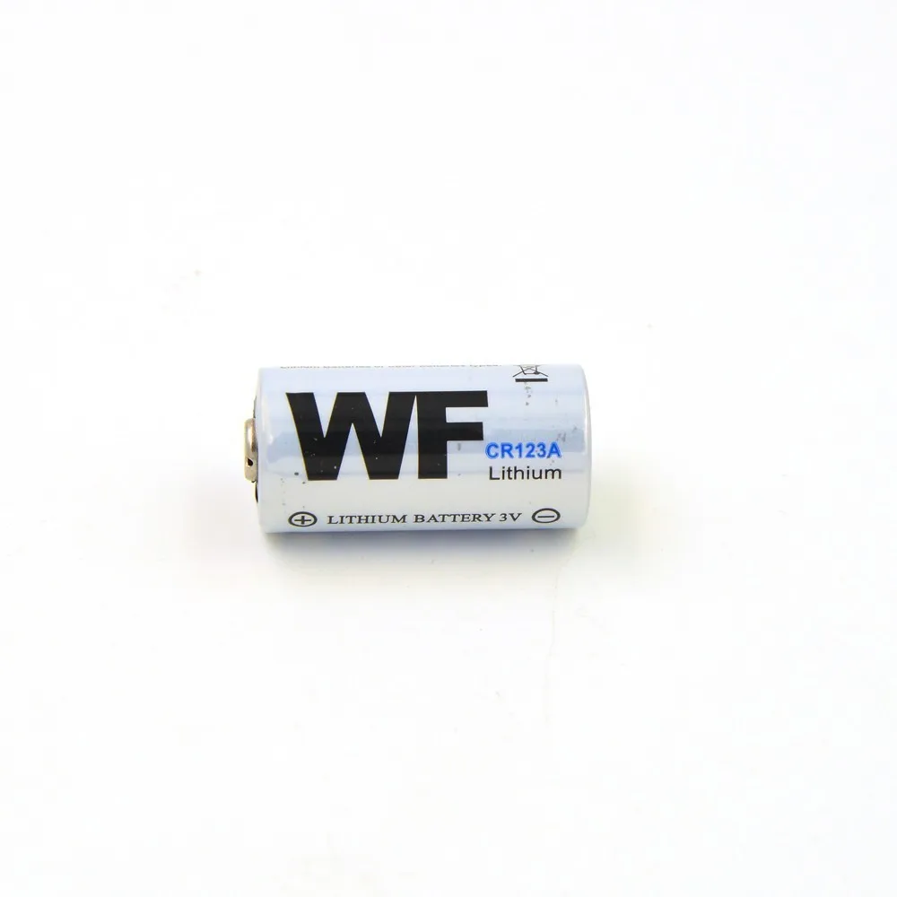 

2pcs 16340 CR123A CR 123A Li-ion Battery 3V Primary Lithium Battery