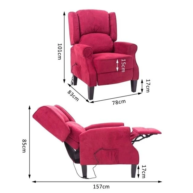 heated vibrating recliner full body online gym shop cb16698 heated vibrating suede massage recliner chair red heated vibrating recliner full body online gym shop cb16698 heated vibrating suede massage recliner chair red