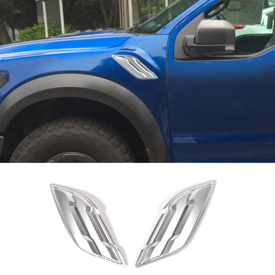 Car Fender Vents Cover Trim Auto Styling Accessories Fit For Ford F150