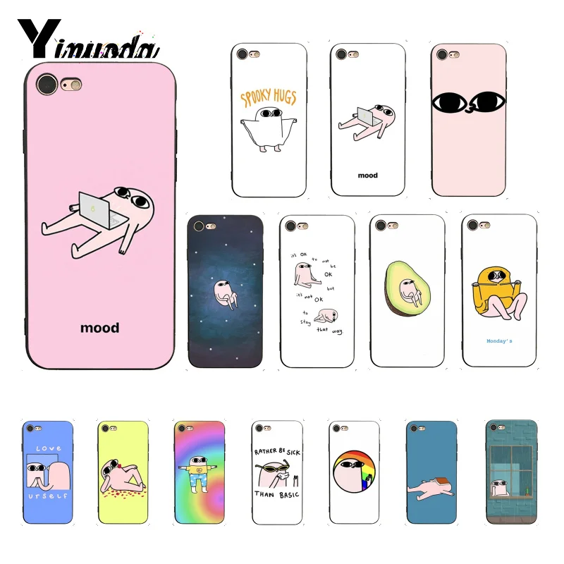 

Yinuoda ketnipz Colorful Cute Novelty Fundas Phone Case Cover for iPhone 5 5Sx 6 7 7plus 8 8Plus X XS MAX XR 10 Case
