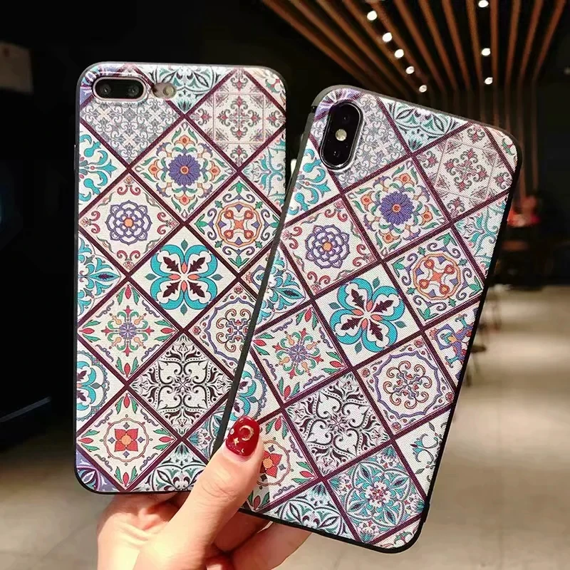 Чехол для Huawei Mate 20 Pro 10 P20 Lite Nova 3i 3e Honor 9 2S квадратный мягкий чехол в клетку с