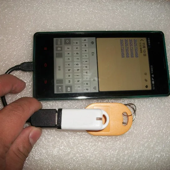 

EM4100 / TK4100 portable proximity ID reader Keyboard Emulation To PC/PDA 125khz RFID mini usb reader, Reader 10 digitals number