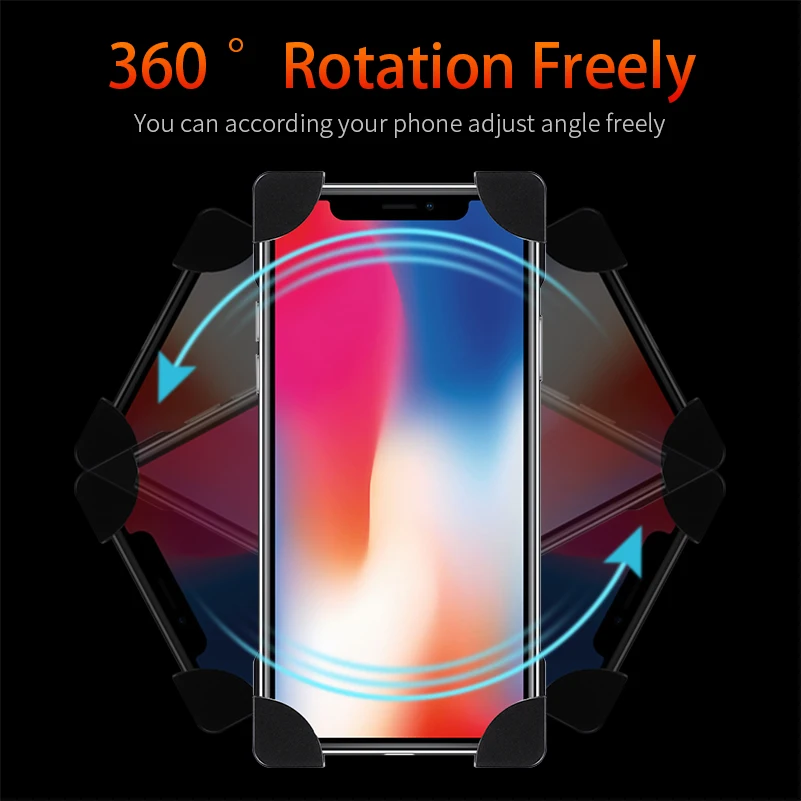  WEST RADFAHREN Fahrrad Telefon Halter Mit Horn Bike 5 modi 35-65 zoll Telefon Halter Halterung Radf