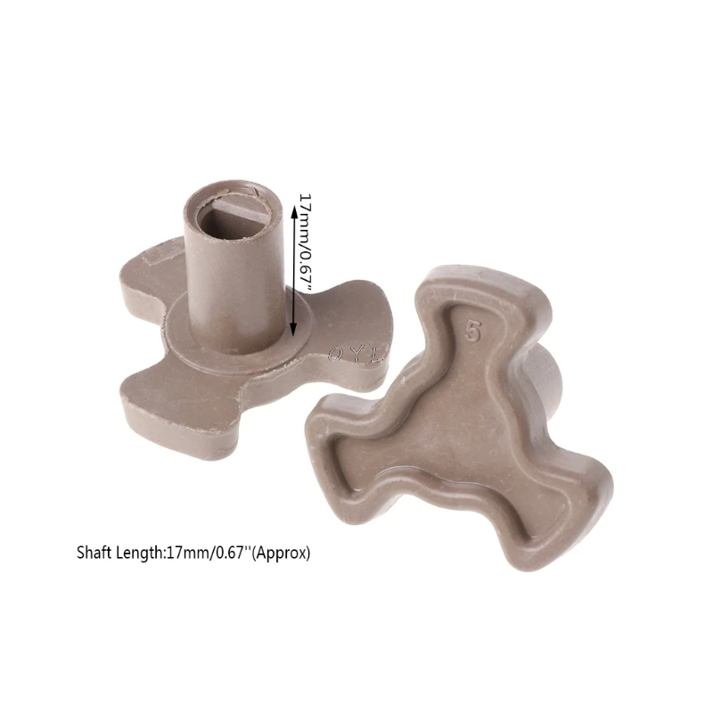 2Pcs Microwave Oven Turntable Roller Guide Support Coupler Tray Shaft microwave oven spare parts