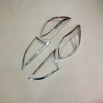 

ACCESSORIES FIT FOR MAZDA 3 AXELA 2014 2015 2016 HATCHBACK HATCH CHROME REAR TAIL LIGHT LAMP COVER TRIM BEZEL GARNISH SURROUND