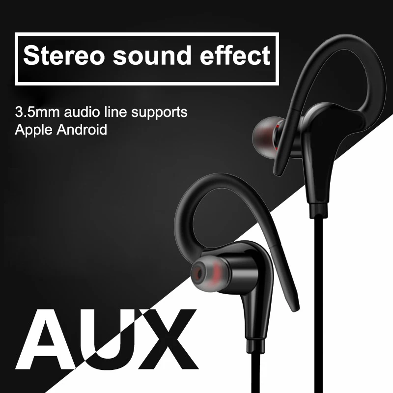 CHUYI Earphone Bass Sound Sport Headphone With MIC For IPhone 5 6 6s Xiaomi Samsung Headset Fone De Ouvido Auriculares MP3