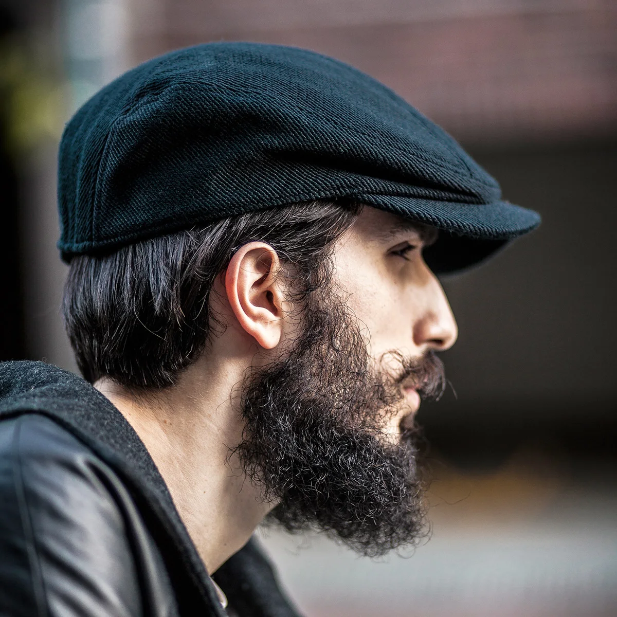 Kon 2013 male fashionable casual beret hat for man short brim hat male