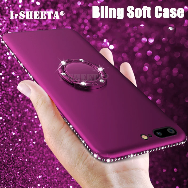 

3D Diamond Silicone Case Cover for Mei Zu M6 M5S 5S M3 M5 M6 Note Charm Mei blue Note 3 5 6 Glitter Rhinestone Soft TPU Cases