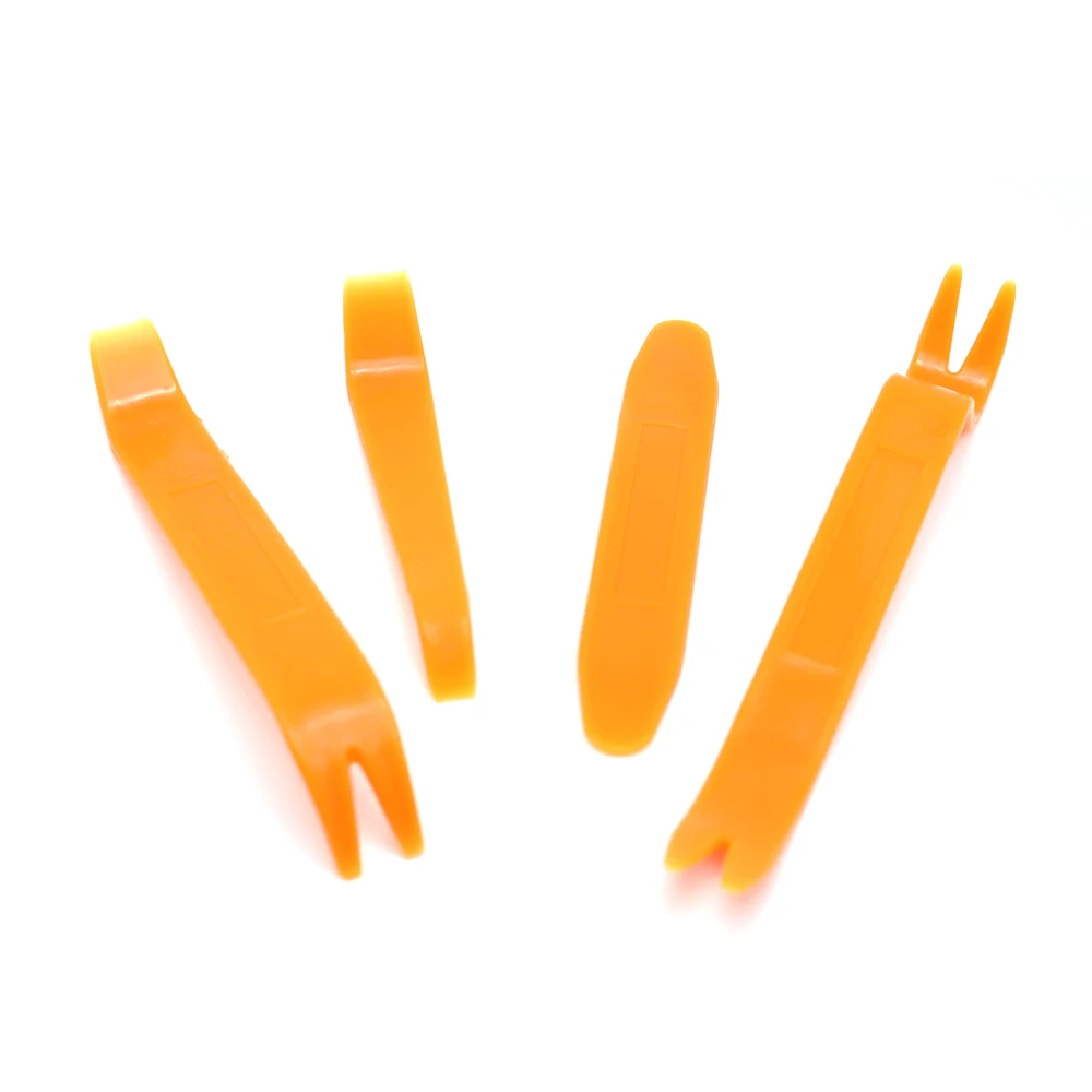 

4Pcs Car Radio Panel Door Clip Center Control Panel Trim Dash Audio Removal Installer Pry Kit Hand Tool Repair Tools