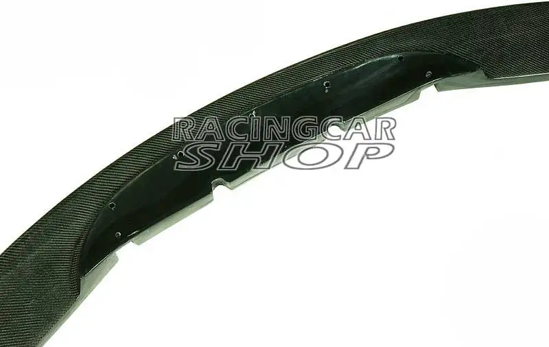 HAM Style Real Carbon Fiber Front Lip Spoiler For BMW E92 3-Series COUPE 2D MTech MSport front bumper 2007-2010