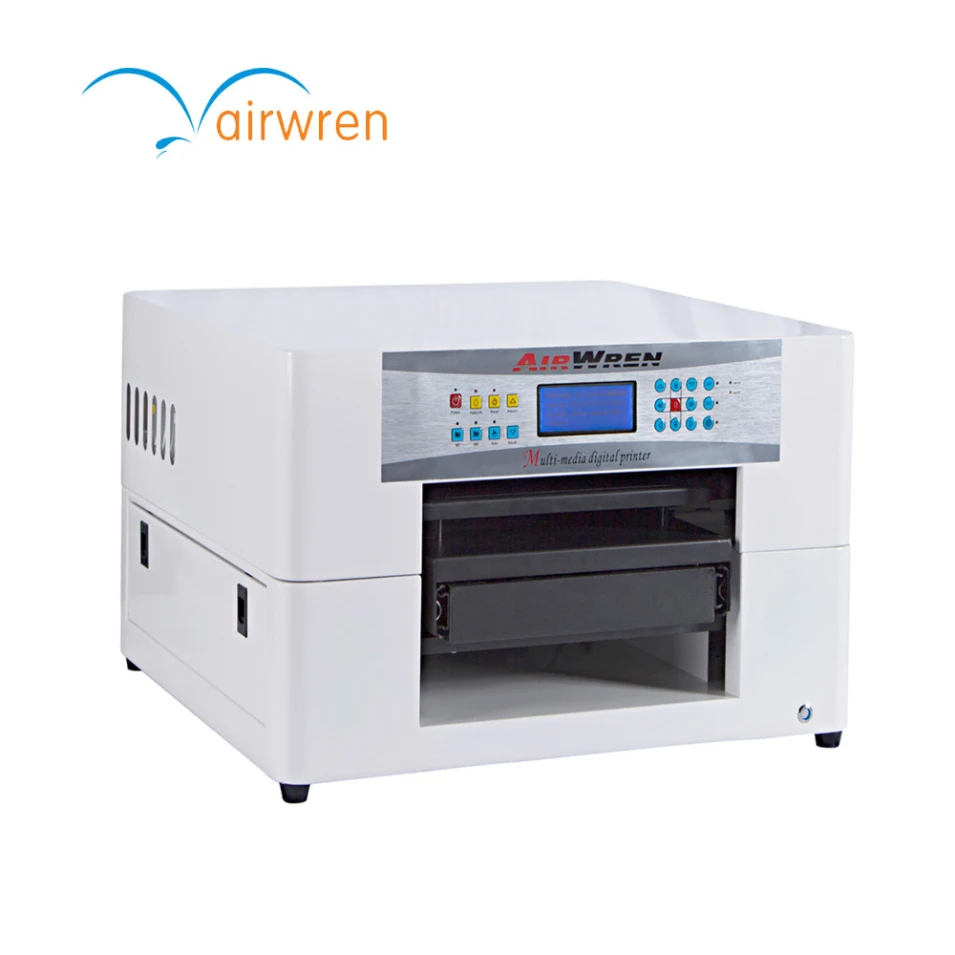 

AR-T500 Dark And Light Color T-shirt Printing Machine with White Ink A3 32*42cm Size DTG Direct to Garment Printer