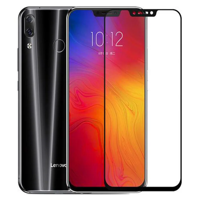 

9H Screen Protector Full Cover Glass Film For Lenovo Z6 Z5 Pro S5 Z5S A5 Z2 Pro Tempered Glass For Lenovo K8 K6 Note S5 Z5 Pro