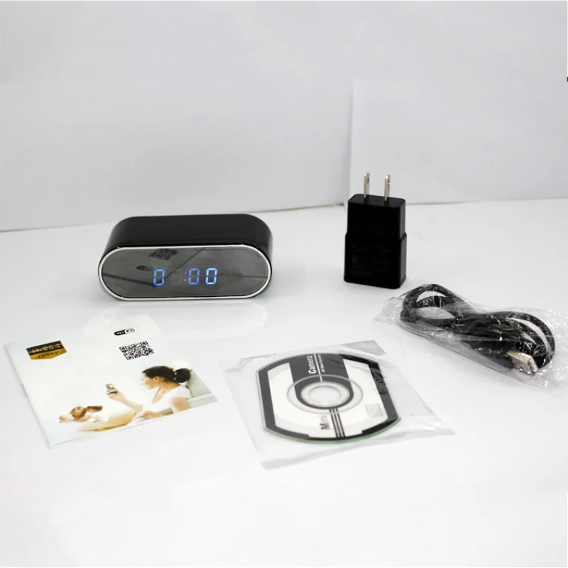 EDAL мини камера Будильник P2P Livecam IR ночное видение Wifi Cam IP 720 DV DVR видеокамера Пульт