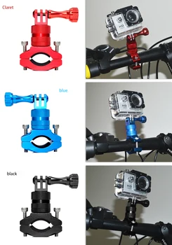 

Bike Bicycle Mount Handlebar Seatpost Tripod Holder Clamp For Gopro Hero 5 3 4 SJCAM SJ4000 Xiaomi Yi 4K Action Camera Accessory