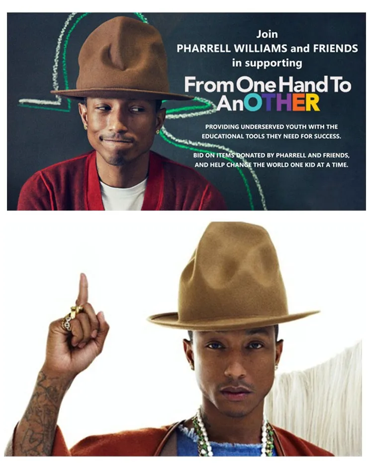 Wool Fedora Hat  (2)