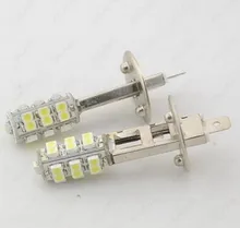 2 шт. Led H1 25 СВЕТОДИОДНЫХ SMD 3528 25smd автомобиль вел ПРОТИВОТУМАННАЯ ФАРА лампа белого Бесплатная доставка AAA
