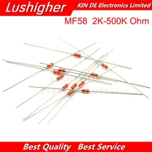 20 шт NTC тепловой резистор NTC MF58 3950 5% B 2K 5K 10K 20K 50K 100K 200K 500K Ом