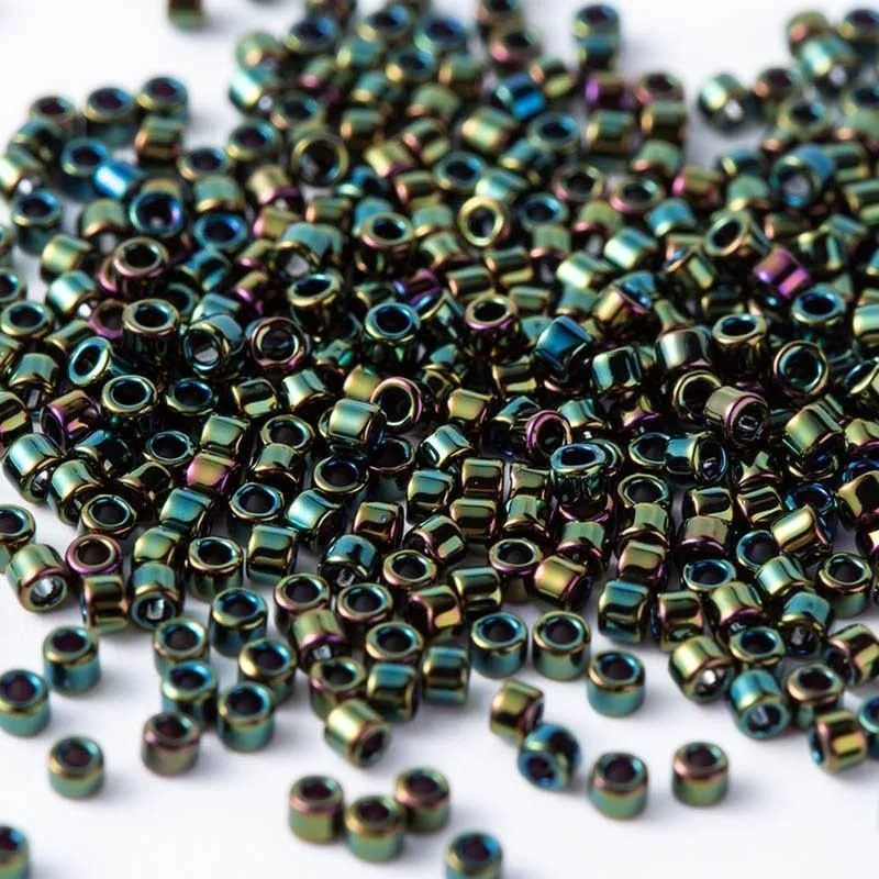 Taidian DB4 фиолетовый Ирис Miyuki Delica Seedbeads для рождественские аксессуары для одежды 1/3 г/лот 1,6x1,3 мм - Цвет: DB27