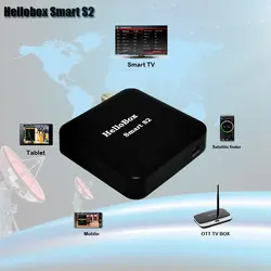 Hellobox Smart S2 спутниковый ресивер DVBS2 сатфайндер Поддержка мобильный телефон/Smart ТВ/Android ТВ BOX играть Поддержка CCcam