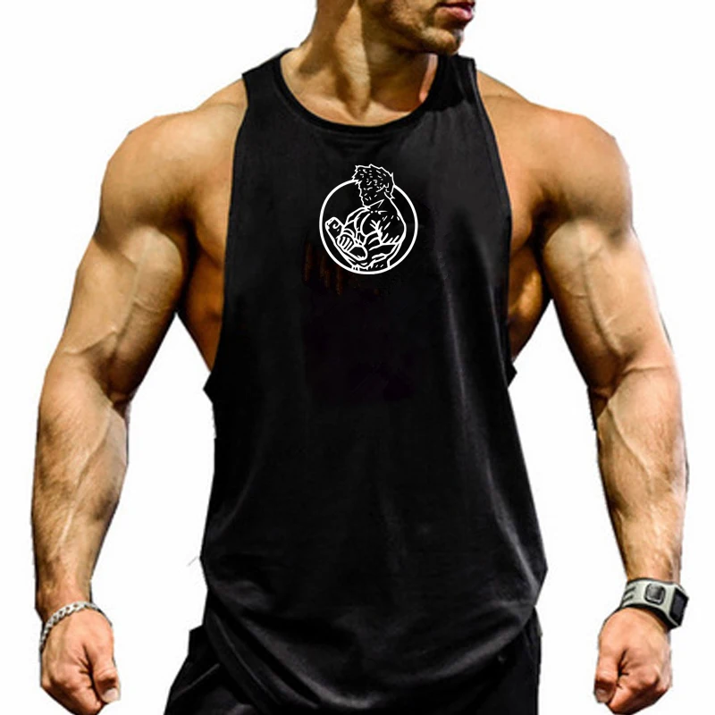 

2019 Compression Fitness Tights Tank Top Quickly Dry Sleeveless Gym Clothing Summer Workout Running Vest Sports Shirt Men