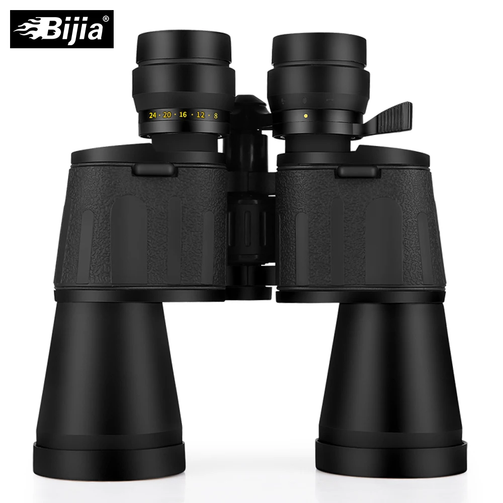 BIJIA 8-24x50 عالية الطاقة المهنية زووم بصري مناظير للصيد تلسكوب مع ترايبود واجهة