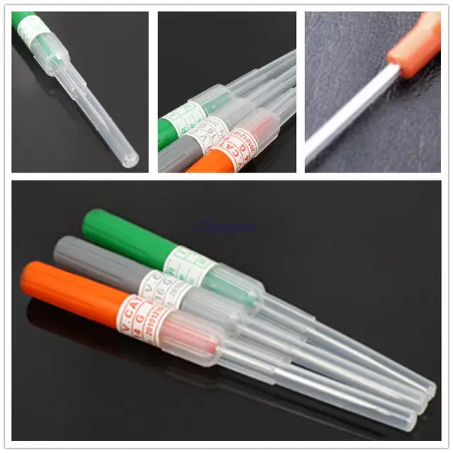 1 Stks Piercing Naalden 14g 16g 18g Wegwerp Body Oor Handgrepen Ponsen