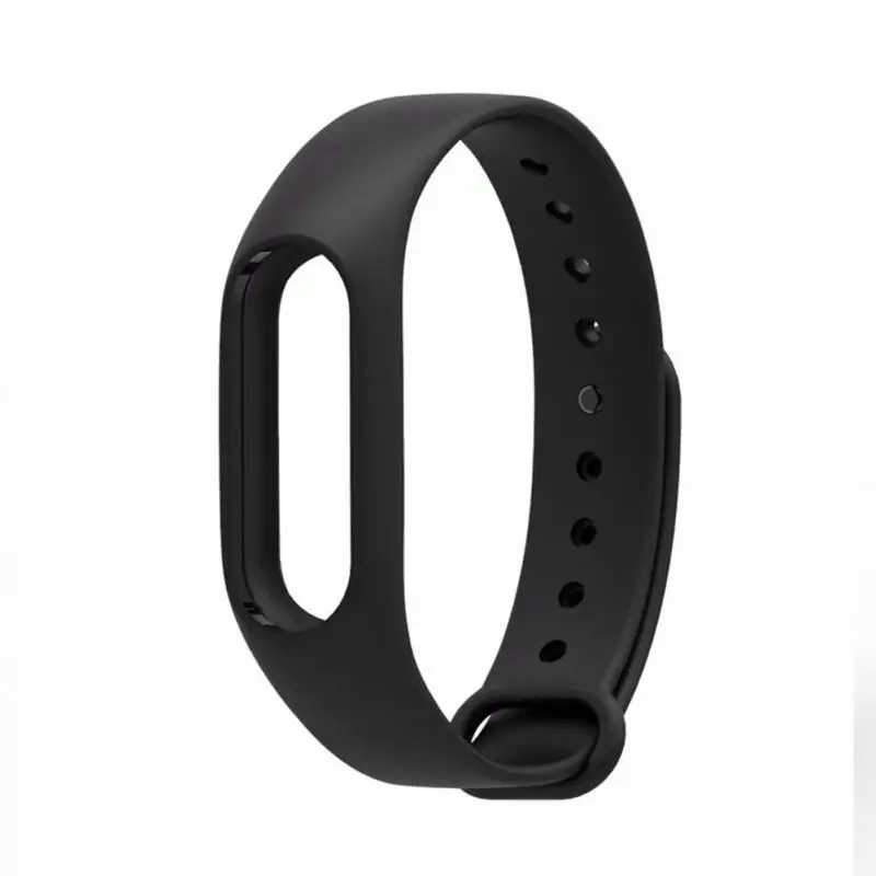 Силиконовый сменный ремешок для часов браслет Xiaomi Mi Band 2 умный Браслет без