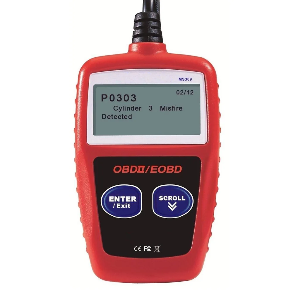 

Scanner Diagnostic Code Reader MS309 OBD2 OBDII Car Diagnostic Tool M8617