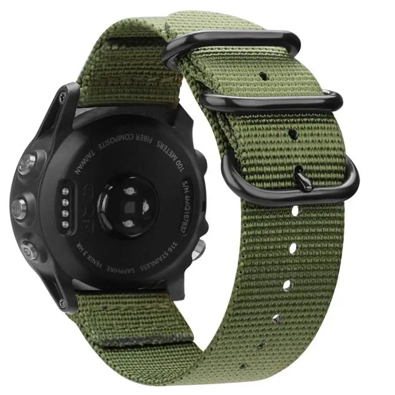 Ремешок YOOSIDE для наручных часов 26 мм из нейлона Garmin Fenix 5X/Fenix 5X Plus /Fenix 3/3 HR|garmin smart
