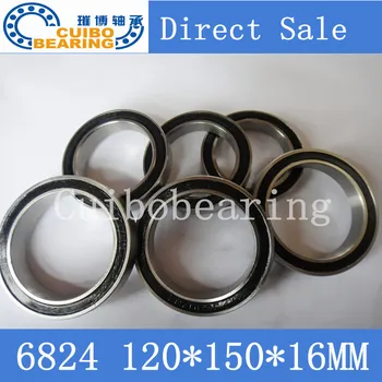 

Free Shipping 1PC 6824 2RS Metric Thin Section Bearings 61824 RS 120x150x16