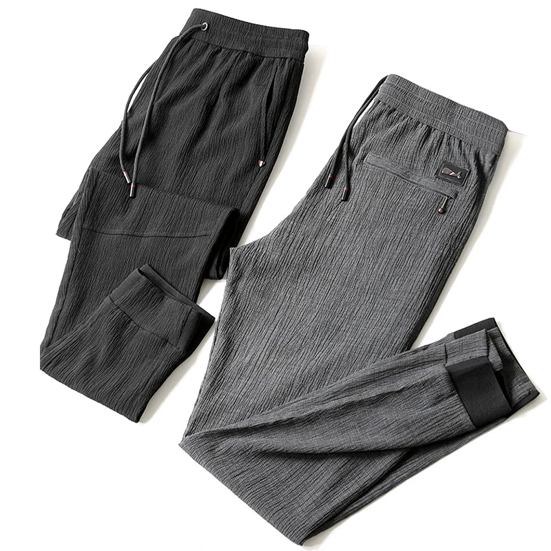 Free shipping Summer Men's fashion casual Pants Comfortable elastic