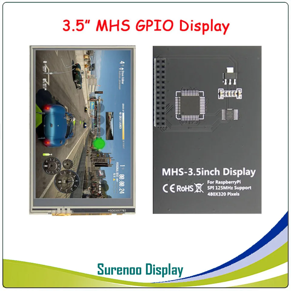 3 2/3 5/4 0 дюйма MHS TFT GPIO ЖК дисплей модуль Экран Дисплей с сенсорным Панель Поддержка