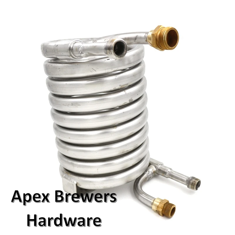 Stainless Counterflow Wort Chiller SS304 Heat Exchanger Brewing