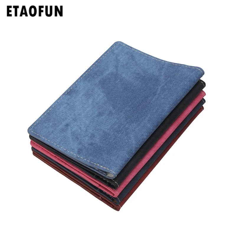 

Etaofun brand new style Russian PU leather passports cover high quality passport protection cases fashion passport cards holder